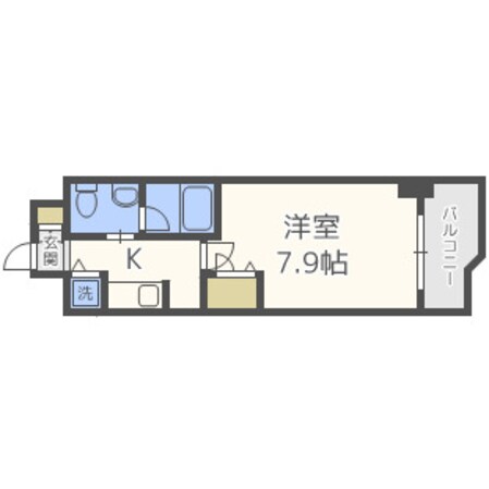 アーデン堺筋本町の物件間取画像